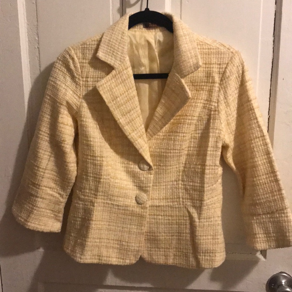 Dmbm yellow blazer